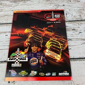NASCAR Daytona Coke Zero 400 Official Souvenir Program July‎ 2010 Collectible